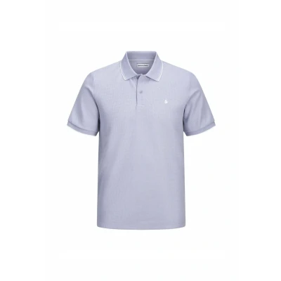Abbildung von Jack &amp; Jones Jjeaustin SS Poloshirt, Herren, Größe: XS, Languid lavender