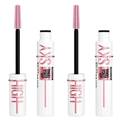 Abbildung von Maybelline New York Sky High Lash Sensational Primer verlängerend und volumisierend mit flexibler Bürste, Farbe Schwarz, auch für empfindliche Augen geeignet 2 Kosmetika