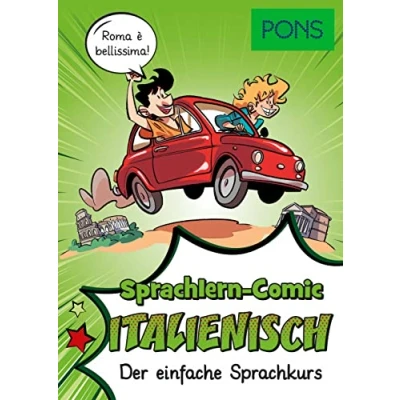 Abbildung von PONS Sprachlern Comic Italienisch: Der einfache Sprachkurs zum Italienisch lernen