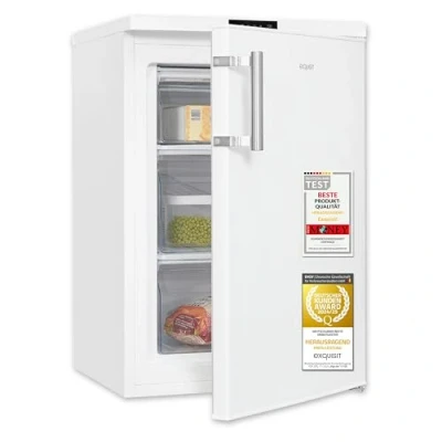 Abbildung von exquisit Gefrierschrank GS581 HE 010D, 84.5 cm hoch, 56 breit, mit praktischem Display &amp; Schnell Gefrieren