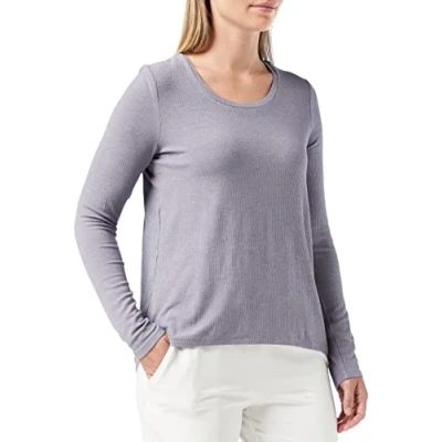 Abbildung von Triumph Climate Control Nachtwäsche Shirt, Damen, Größe: 42, Dark grey melange