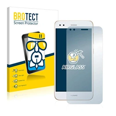 Abbildung von BROTECT Schutzglas für Huawei P9 Lite Mini Schutzfolie Panzer Folie Glas [Extrem Kratzfest 9H, Anti Fingerprint, Ultra Transparent]