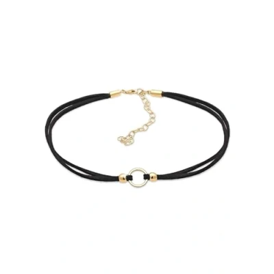 Abbildung von Elli Choker Halskette goldcoloured, Damen, Größe: 32, Gold coloured