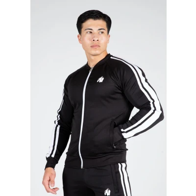 Abbildung von Gorilla Wear Riverside Trainingsjacke, Herren, Größe: 3XL, Black