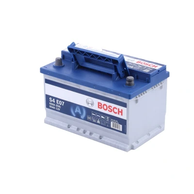 Abbildung von BOSCH S4 0 092 S4E 070 Batterie 12V 65Ah 650A B13 FORD: FIESTA 6, FOCUS 3 Stufenheck, 3, OPEL: Insignia A Sports Tourer, Astra J Schrägheck