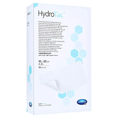 Abbildung von Hydrotac Schaumverband 10x20 cm steril