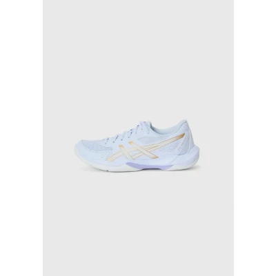 Abbildung von Asics GEL Rocket 12 Volleyballschuh, Damen, Größe: 40, Blue fade/champagne Schuhe