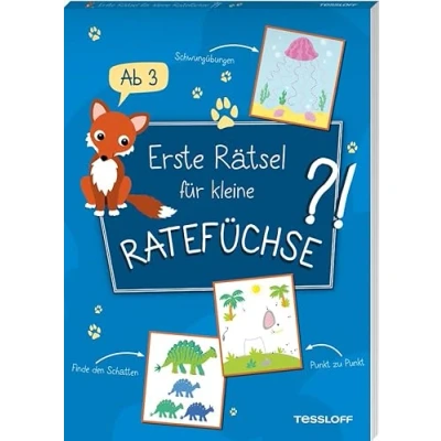 Abbildung von Erste Rätsel für kleine Ratefüchse Labyrinthe, Paare, Erstes Zählen, Schwungübungen, Reihenfolgen erkenne Altersgerechte Kinder ab 3 ... Jahren (Rätsel, Spaß, Spiele)