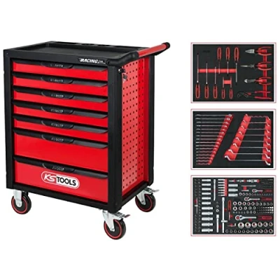 Abbildung von KS TOOLS 826.7215 Werkzeugwagen 976mm 788mm 350kg 30kg Stahlblech