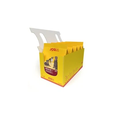 Abbildung von JosiDog Regular (5 x 900 g) Hundefutter für ausgewachsene Hunde Trockenfutter mit glutenfreier Rezeptur Agile Alleinfutter 80% tierischem Protein Powered by JOSERA 5er Pack