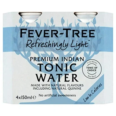 Abbildung von Fever Tree Refreshingly Light Premium Indian Tonic Water, 4 x 150ml