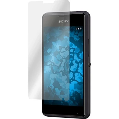 Abbildung von PhoneNatic 4er Pack Displayschutzfolien klar kompatibel mit Sony Xperia E1