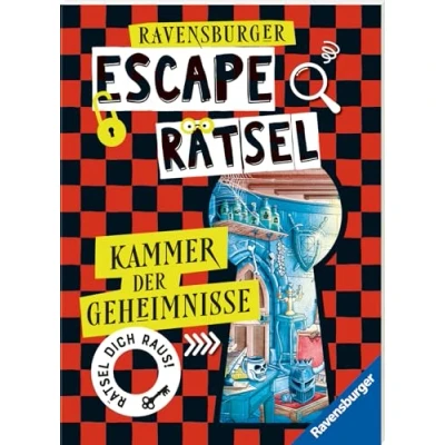 Abbildung von Ravensburger Escape Rätsel: Kammer der Geheimnisse Rätselbuch ab 8 Jahre Für Room Fans