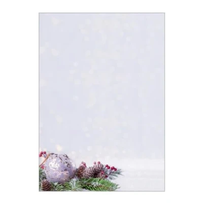 Abbildung von SIGEL DP443 Briefpapier Weihnachten &quot;Charmful Christmas&quot;, A4, 25 Blatt, aus nachhaltigem Papier