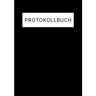 Abbildung von Protokollbuch: Konferenzbuch Protokollbuch für den geschäftlichen Alltag DIN A4 kariert Papier cremefarben