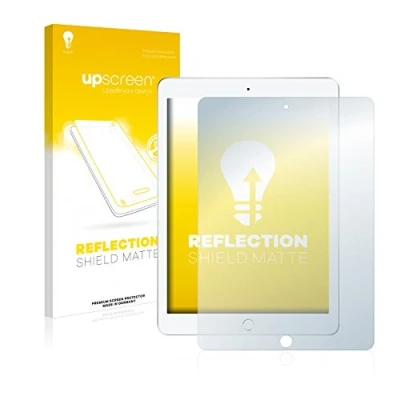 Abbildung von upscreen Entspiegelungs Schutzfolie für Apple iPad Air/Air 2 / Pro (9.7) Displayschutz Folie Matt [Anti Reflex, Anti Fingerprint]