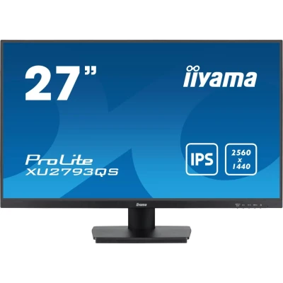 Abbildung von iiyama Prolite XU2793QS B6 68,5cm 27&quot; IPS LED Monitor WQHD 100Hz HDMI DP Slim Line Adaptive Sync schwarz