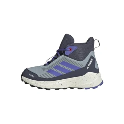 Abbildung von Adidas Terrex Trailmaker 2 MID RAIN.RDY Unisex Hikingschuh für Kinder, Größe: 38, Magic grey/semi blue/shadow navy Textil/synthetik