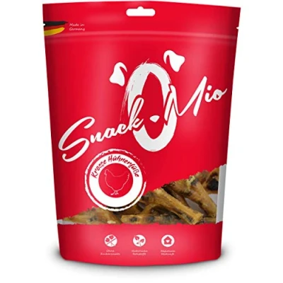Abbildung von SnackOMio Premium Hundesnack krosse Hühnerfüße, getreidefrei, 1er Pack (1 x 700g)