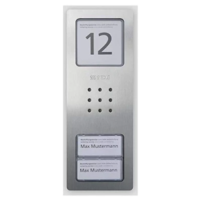 Abbildung von Siedle 210008734 00 Gegensprechanlage Edelstahl, Multicolor