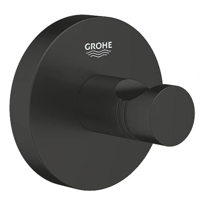 Abbildung von Grohe Start Handtuchhaken Mattschwarz