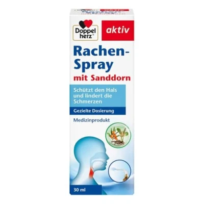 Abbildung von Doppelherz Rachen spray mit Sanddorn