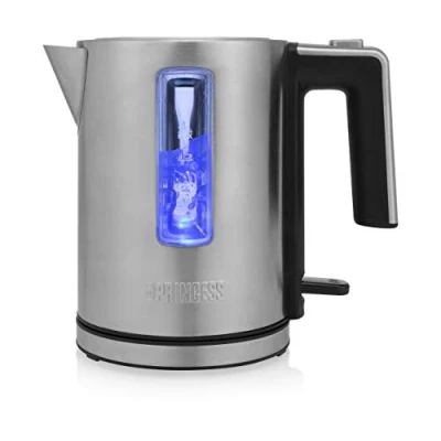 Abbildung von PRINCESS Wasserkocher 236045 1L Edelstahl/Schwarz
