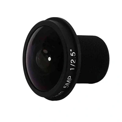 Abbildung von Sujurio HD Fisheye CCTV Objektiv 5MP 1,8 mm M12 * 0,5 Halterung 1/2,5 F2.0 180 Grad Fuer Videoueberwachung Kamera Objektive