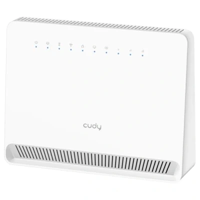Abbildung von Cudy LT500E 4G LTE Cat 4 Modem Router mit SIM Kartensteckplatz, AC1200 WiFi, OpenVPN, Wireguard, IPsec, VPN Client, Antennen Interno, Mesh
