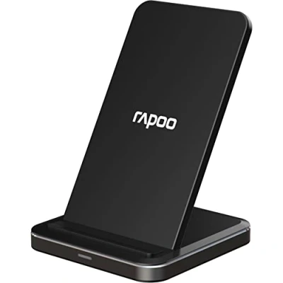 Abbildung von Hama Kabelloser QI Dual Ladestand &quot;XC220&quot;, 10 W, Schwarz (00192425) Wireless Charger