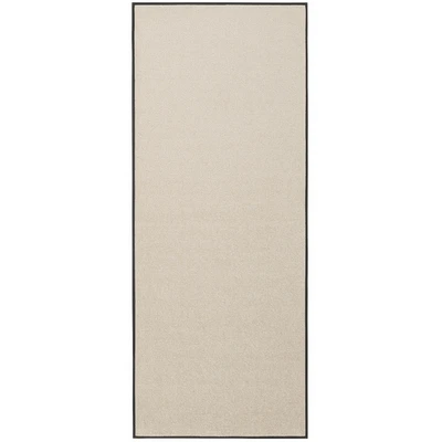 Abbildung von wash+dry Fußmatte, Champagner 60x180 cm, innen und außen, waschbar