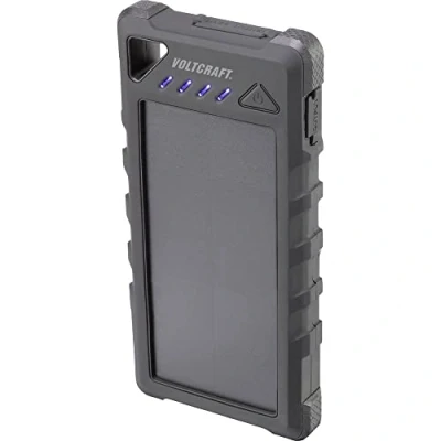 Abbildung von VOLTCRAFT VC SL16000 11946675 Solar Powerbank Ladestrom Solarzelle 280 mA 16000 mAh