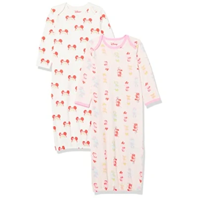 Abbildung von Amazon Essentials Disney Star Wars Baby Mädchen Schlafsack, 2er Pack, Minnie Rainbow Chaser, 0 6 Monate