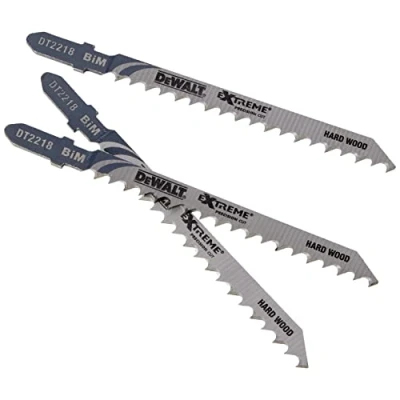 Abbildung von DeWalt XPC Holzstichsägeblätter (100 70 4.2 mm, max. Schnitttiefe 60 mm,BIM (Clean Hard Wood) T Aufnahme) DT2218