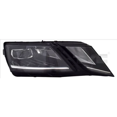 Abbildung von TYC 20 16220 06 2 Scheinwerfer links LED mit Tagfahrlicht, Kurvenlicht LED, Elektromotor, ohne Steuergerät SKODA: Octavia 3 Combi