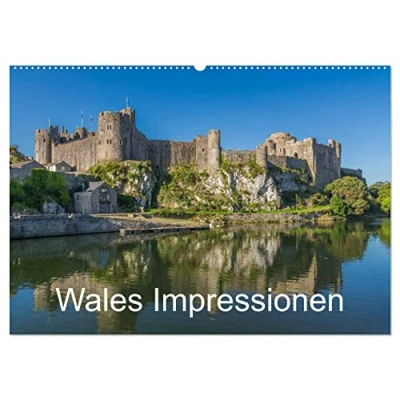 Abbildung von Wales Impressionen (Wandkalender 2025 DIN A2 quer), CALVENDO Monatskalender