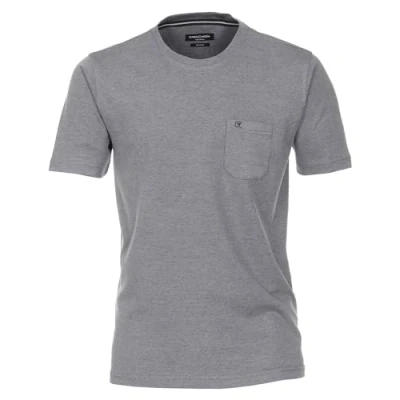 Abbildung von CASAMODA T Shirt Halbarm Rundhals Brusttasche navy Gr. XXL