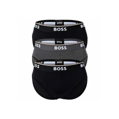 Abbildung von BOSS Power 3 PACK Slip, Herren, Größe: Medium, Black