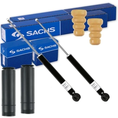 Abbildung von 2x SACHS Stoßdämpfer + Protection Kit hinten passend für AGILA B SWIFT SPLASH