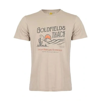 Abbildung von ROADSIGN australia Herren T Shirt mit Print für einen markanten Explorer Look beige XL