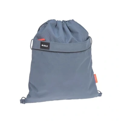Abbildung von LÄSSIG Turnbeutel Bold, blue, aus recyceltem Material