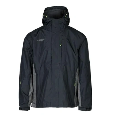 Abbildung von Apache Herren Welland schwarz/graue wasserdichte Jacke L, L