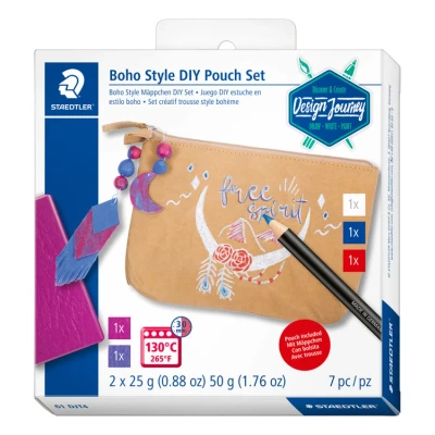 Abbildung von Design journey boho style DIY pouch set