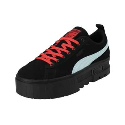 Abbildung von Puma Mayze DUA LIPA Sneaker low, Damen, Größe: 38, Black Leder