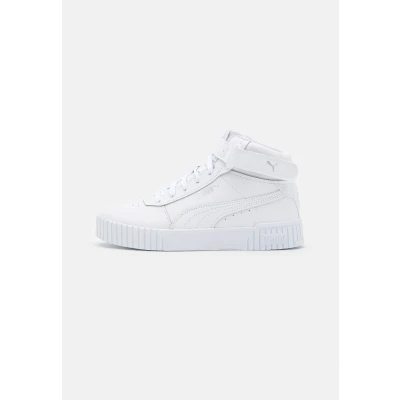 Abbildung von Carina 2.0 Mid Sneakers Damen PUMA White Silver Gray