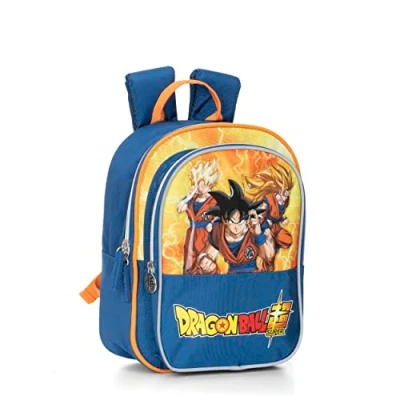 Abbildung von Dragon Ball Unisex Bambini und Ragazzi Mini Zaino, Blu/Giallo, Taglia unica