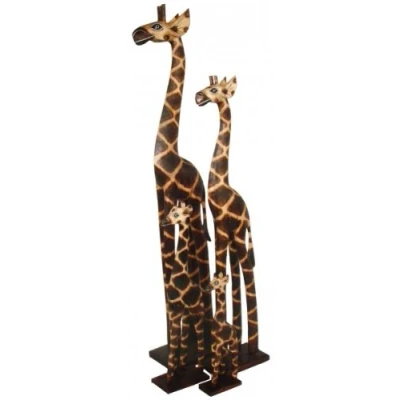 Abbildung von Woru Holz Giraffe Deko Giraffe, Grösse:ca. 100 cm