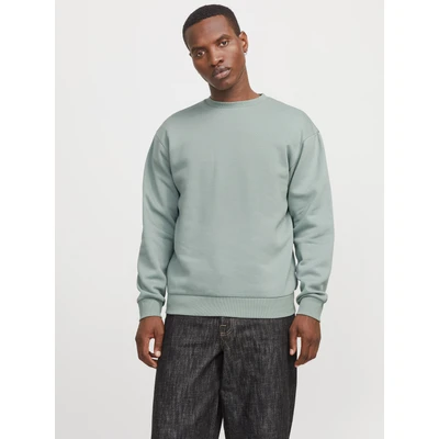 Abbildung von Jack &amp; Jones Jjebradley CREW NOOS Sweatshirt, Herren, Größe: Small, Iceberg green
