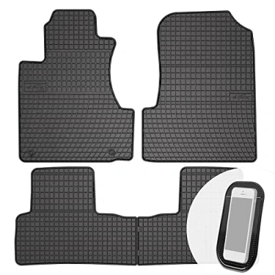 Abbildung von Gummimatten Auto Fußmatten Gummi Automatten Passgenau 4 teilig Set passend für Honda CRV III 2006 2012