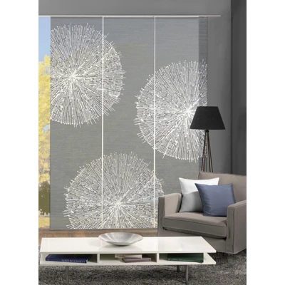 Abbildung von Vision S Schiebegardine &quot;3ER Set CRESTON&quot;, (3 St.), HxB: 260x60, Schiebevorhang 3er Digitaldruck